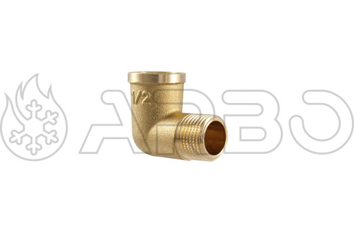 GOMITO OTTONE FILETTATO MF 1/4 X 1/4 - 1431313MF