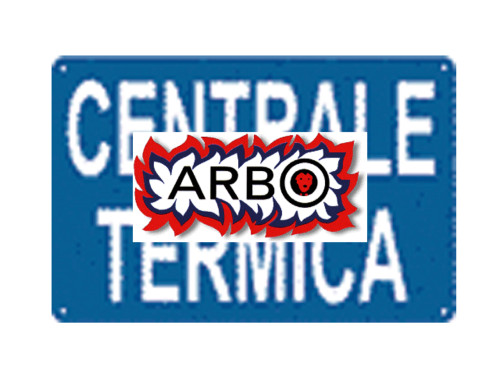 CARTELLO INFORMATIVO CENTRALE TERMICA - 3119