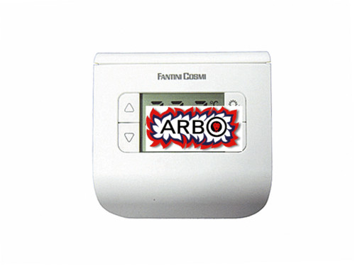 TERMOSTATO ELETTRICO CON PILA BIANCO - CH110