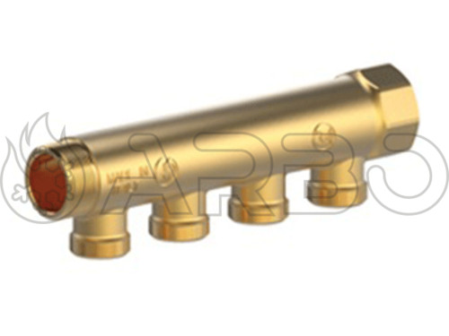 COLLETTORE 1`MF A 4 VIE CON ATTACCO DA 3/4 SENZA RUBINETTO - GK580CY054