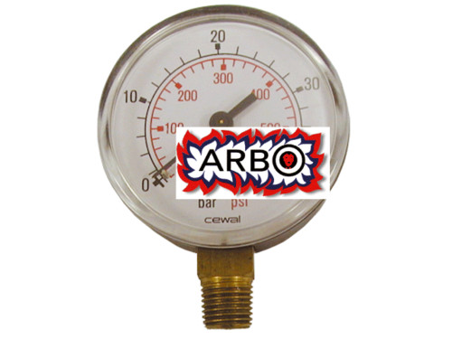 MANOMETRO DIAMETRO 63MM CON ATTACCO RADIALE 1/4 ATE 4 - MA63R4
