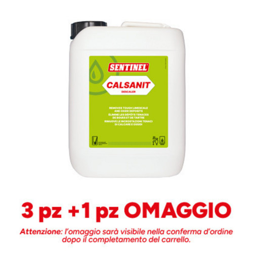 TANICA DA 5LT DISINCROSTANTE SANITARIO CALSANIT SENTINEL - CALSANIT5