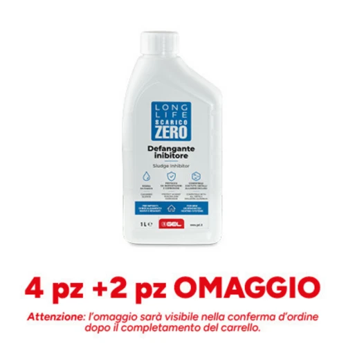 TANICA DA LT.1 LONG LIFE SCARICO ZERO - LL1SCARICOZERO