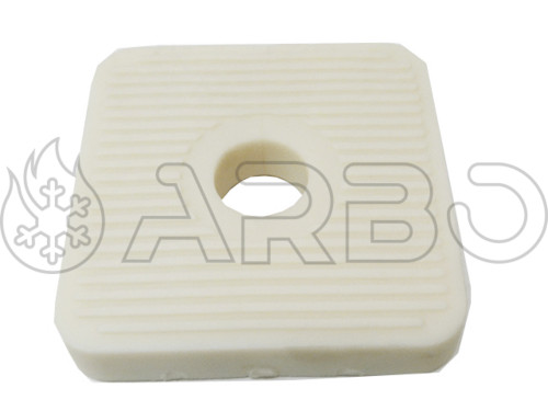 CUSCINETTO ANTIVIBRANTE D.90X90X17 E CAPACITA' 460KG MASSIMO - CUAVB90