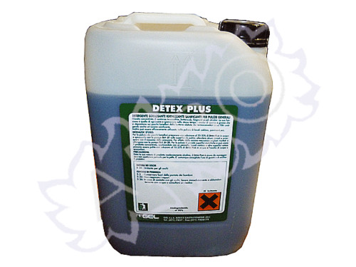 TANICA  DA 10 KG DETEX PLUS PULITORE UNIVERSALE - GELPULPLUS10