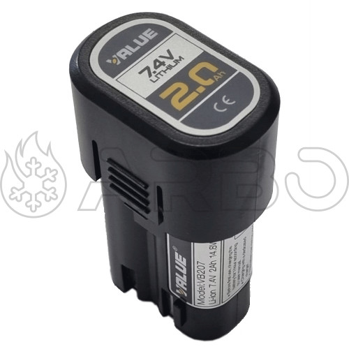 BATTERIA AL LITIO DI RICAMBIO 2A 7,4V PER VET-19LI - VET-19LIBATT