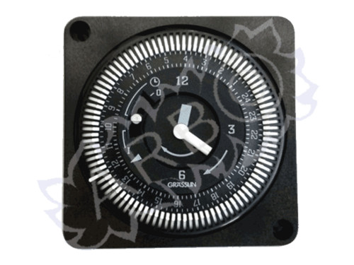 TIMER GRASSLIN NERO GIORNALIERO FM/1 QRTUZ W18 PER EV02F - 1557011B