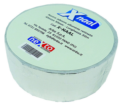 X-NAAL ALLUMINIO MT.50 H=50MM RETINATO NEXTO - X-NAAL