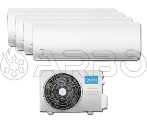 MULTISPLIT EXTREME 9000 + 9000 + 12000 + 18000 BTU - XTREME2X9I12I18