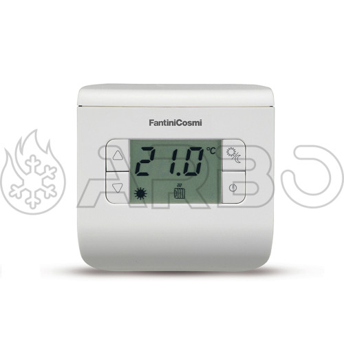 TERMOSTATO ELETTRICO PILA SILVER - CH111