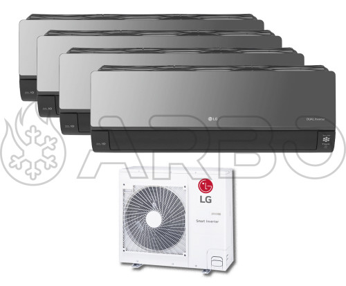 MULTISPLIT ARTCOOL UVNANO 9000 + 9000 + 9000 + 9000 BTU - ACUVN4X9I25