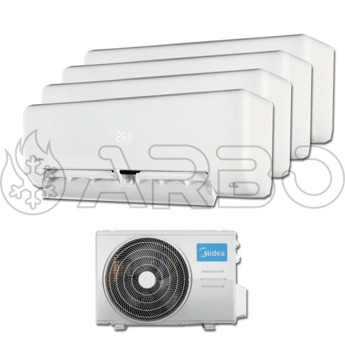 MULTISPLIT ALL EASY PRO 12000 + 12000 + 12000 + 12000 BTU - AEPRO4X12