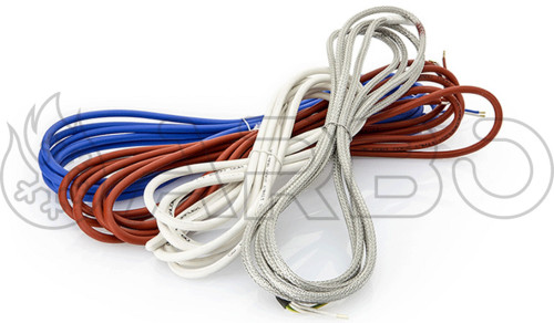 RESISTENZA MONOCAVO IN SILICONE DA 230V 120W E LUNGHEZZA PARI A 4000 MM - CDLA4000