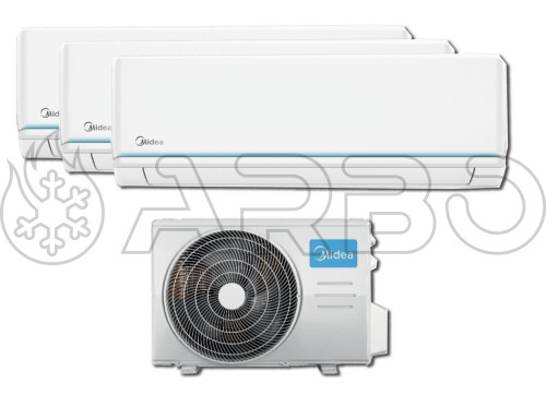 MULTISPLIT EVOLUTION 9000 + 9000 + 12000 BTU - EVOLU2X9I12I27