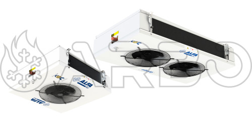 EVAPORATORE BIFLUSSO FMDE3217AL/E/BO 2 FAN EC 350 - FMDE3217AL/E/BO