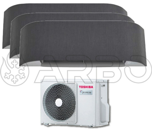 MULTISPLIT HAORI 10000 + 10000 PIU' 10000 BTU - HAORI3X10I18