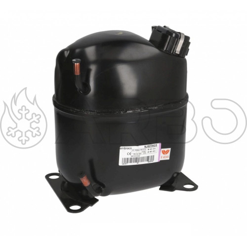 COMPRESSORE ERMETICO EMBRACO CC.21,70 M/HBP R404A - NJ9226GS