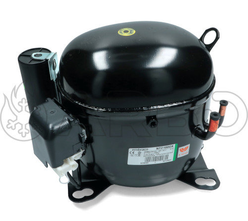 COMPRESSORE ERMETICO EMBRACO CC.20,40 LBP R404A - NT2180GK