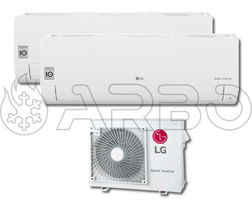 MULTISPLIT LIBERO SMART 9000 + 9000 BTU - LIBSM2X9I19