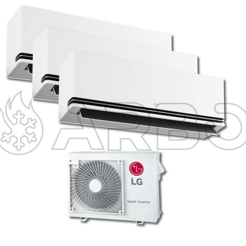 MULTISPLIT LIBERO SMART 9000 + 9000 + 9000 BTU - LIBSM3X9I19