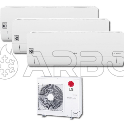 MULTISPLIT LIBERO SMART 9000 + 9000 + 9000 BTU - LIBSM3X9I25