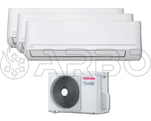 MULTISPLIT NEW SEIYA 7000 PIU' 7000 PIU' 7000 BTU - NEWSEIYA3X7I18