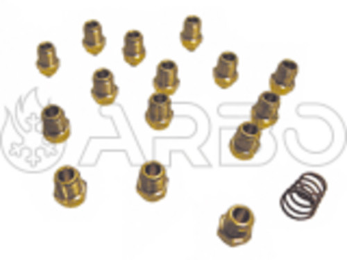 KIT CON 18 UGELLI D.0,69-G 2000 PER GPL - BA000608460