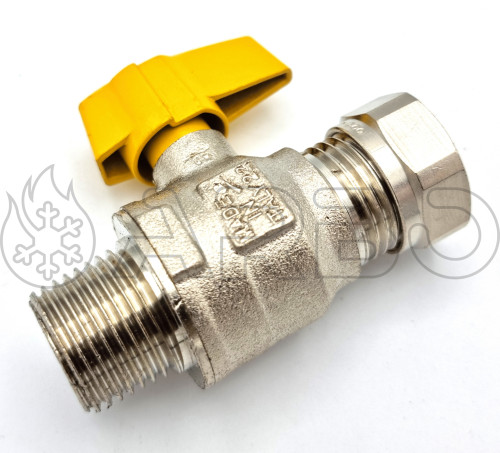 RUBINETTO GAS RGMM 1/2 MX14R   - RAD67006LA