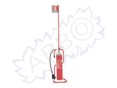 PIANTANA CLASSIC CON ASTA E CARTELLO ROSSA TONDA - MN202XFI