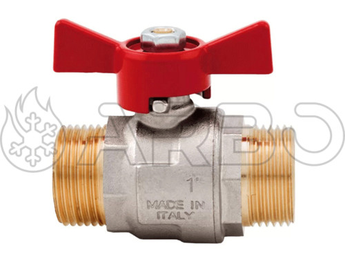 Rubinetto A Sfera 1/2” In Ottone Per Tubo Da Giardino – Con Filtro Forato, Antigelo, Attacco Per Serbatoio IBC