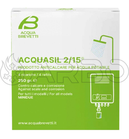 KIT CON 4 RICARICA DA 250ML PER MINIDUE - SIL2/15