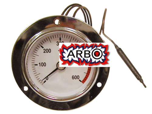 TERMOMETRO D80 CAPILLARE 1MT FL.ANT0-600 - T80FOR