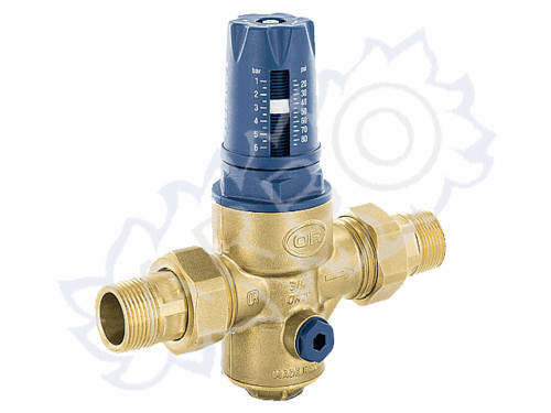 RIDUTTORE TWIST PN25 1/2 CON MANOMETRO - TWIST12