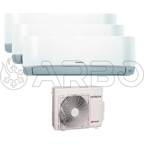 AIRHOME MULTI PRO TRIAL 22K  7000 + 7000 + 7000 BTU - AIRHOME4MPT22KI3X7