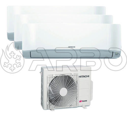 AIRHOME MULTI TRIAL 18K 7000 + 7000 + 7000 BTU - AIRHOME4MT18KI3X7
