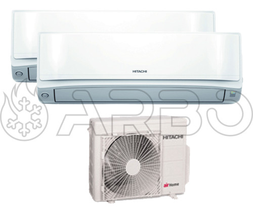 AIRHOME MULTI PRO DUAL 18K  9000 + 9000 BTU - AIRHOME6MPD18KI2X9