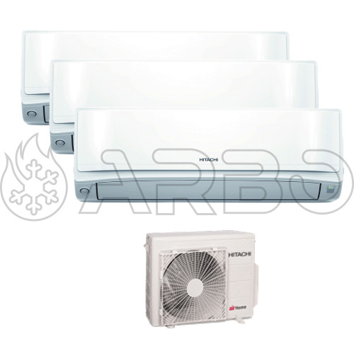 AIRHOME MULTI PRO TRIAL 22K  9000 + 9000 + 9000 BTU - AIRHOME6MPT22KI3X9