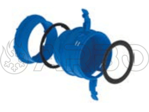 CONNETTORE TUBO FLEX/PLENUM - HBCON75