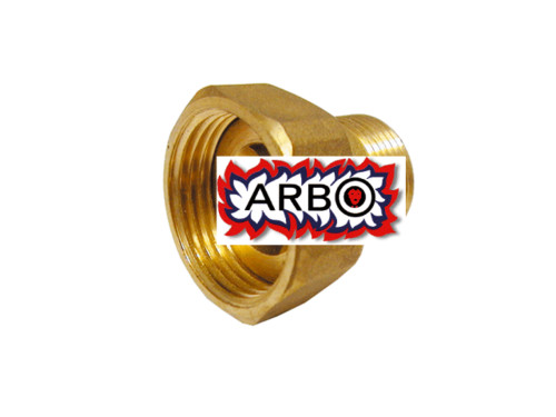 CODOLO 3/4 MASCHIO E DADO 1` CON GUARNIZIONE A SEDE PIANA - COD341
