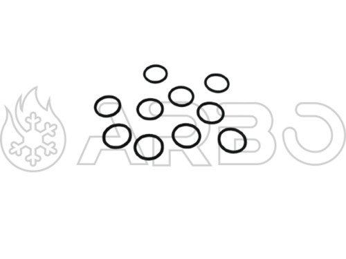 KIT N.10 O-RING 2.62X17.86 - FONDORINGXX03