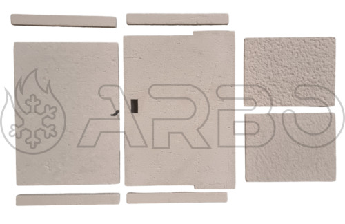 KIT FIBRE CERAMICHE CAMERA COMBUSTIONE - UN95000653