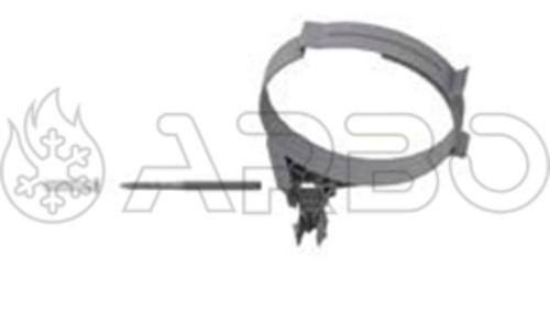 FASCETTA MURALE EASYAIR PER TUBO EPS 125-160 - HBFAS125160