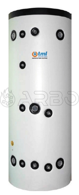 TERMOACCUMULO SMARTWARM DA 300LT COMBINATO AD ALTE PRESTAZIONI PER POMPE DI CALORE CON COIBENTAZIONE IN POLIURETANO RIGIDO E RIVESTIMENTO IN PVC - SM0HP00300R