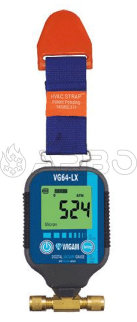 VACUOMETRO COMPRESO DI RAPPORTO TARATURA VG64-LX/RT - VG64LXRT