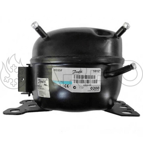 COMPRESSORE ERMETICO SECOP BD35F R134A HMLBP 2.00CC 12-24V - BD35F COMPRESSORE ERMETICO SECOP BD35F R134A HMLBP 2.00CC 12-24V - BD35F