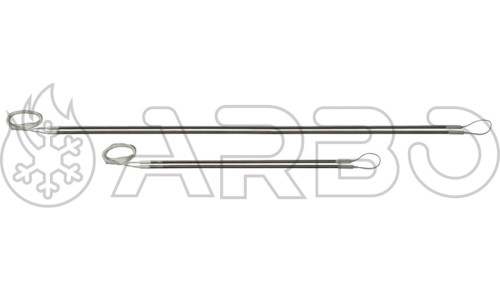 RESISTENZA TUBOLARE DOPPIA 230V 2890W L=3500MM - RSSG3500