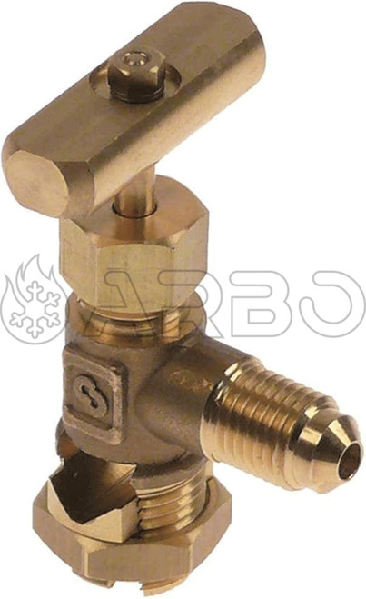 RUBINETTO SPILLO 1/4` FLARE 8330/A - 8330/A RUBINETTO SPILLO 1/4` FLARE 8330/A - 8330/A