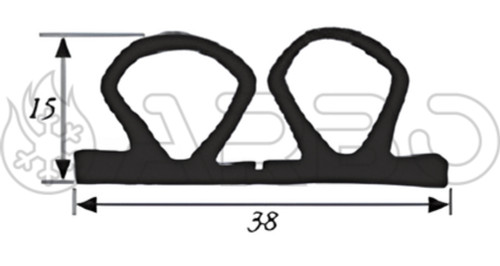GUARNIZIONI PER CELLE ROTOLOO DA 3 METRI NERO - 86890 GUARNIZIONI PER CELLE ROTOLOO DA 3 METRI NERO - 86890