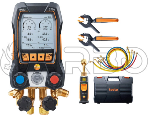 MANIFOLD DIGITALE TESTO570S SET 3 - KIT570S-SET3
