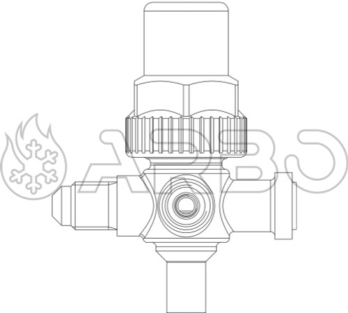 RUBINETTO X MOTOCONDENSANTE ERM.1/4x1/4x6mm  6072/22M6 - 6072/22M6
